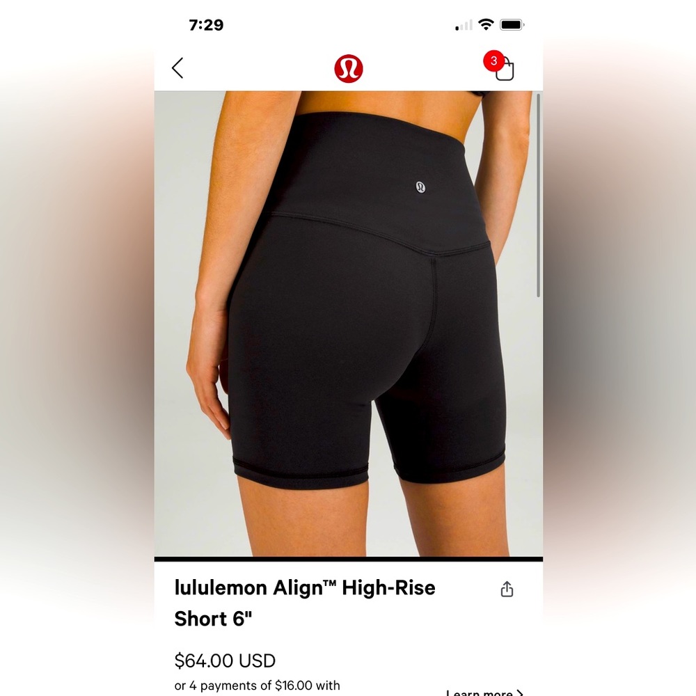 Lulu shorts.